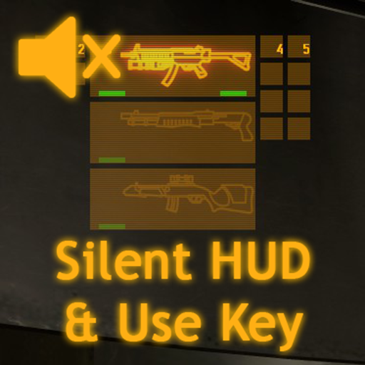 Silent HUD & Use Key
