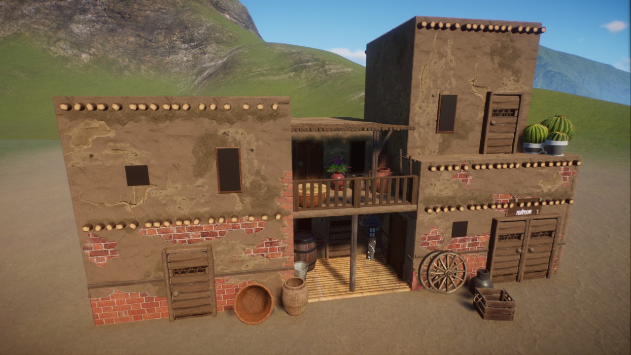 desert house 1, Wüstenhaus 1