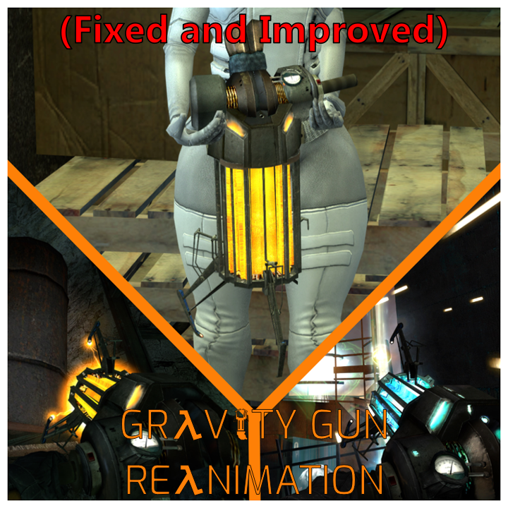 Gravity Gun Reanimation (Fixed and Improved)