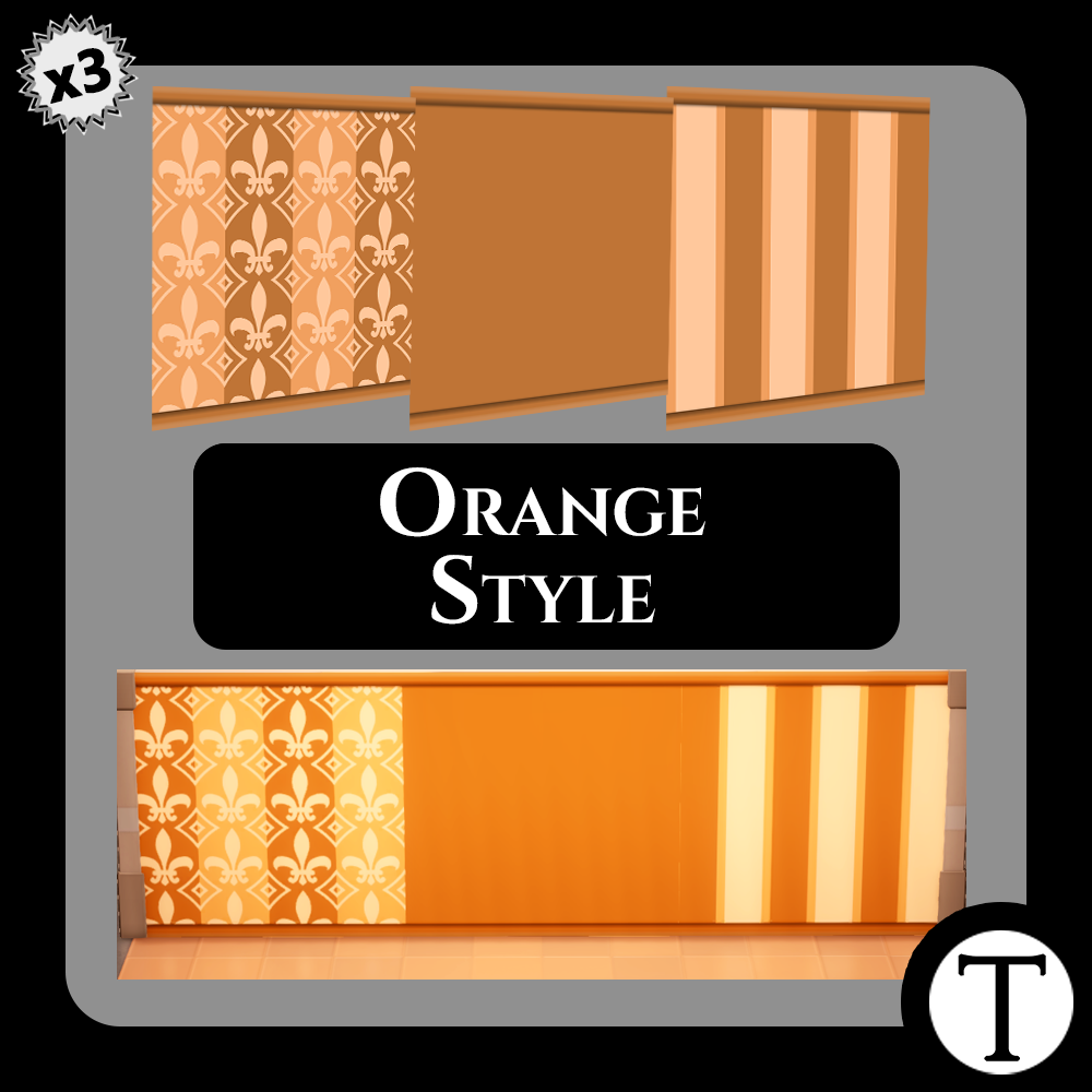 Orange Style Wallpaper