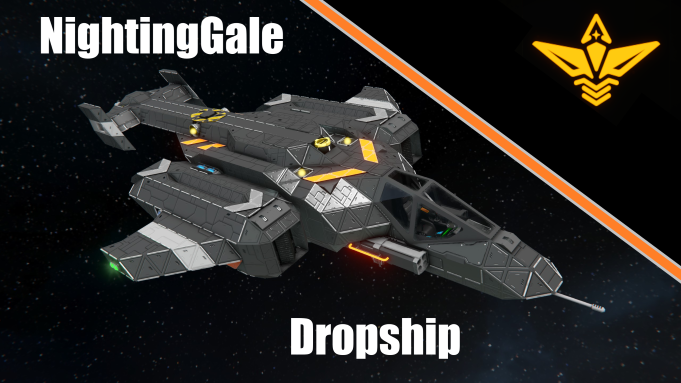 UES - NightingGale Class Dropship Mk I