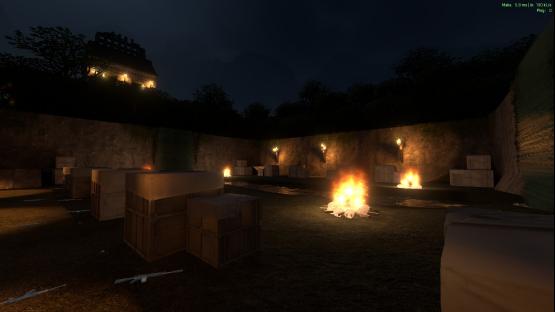 1v1 Jungle Night Aim Map – Counter-Strike 2 Mod