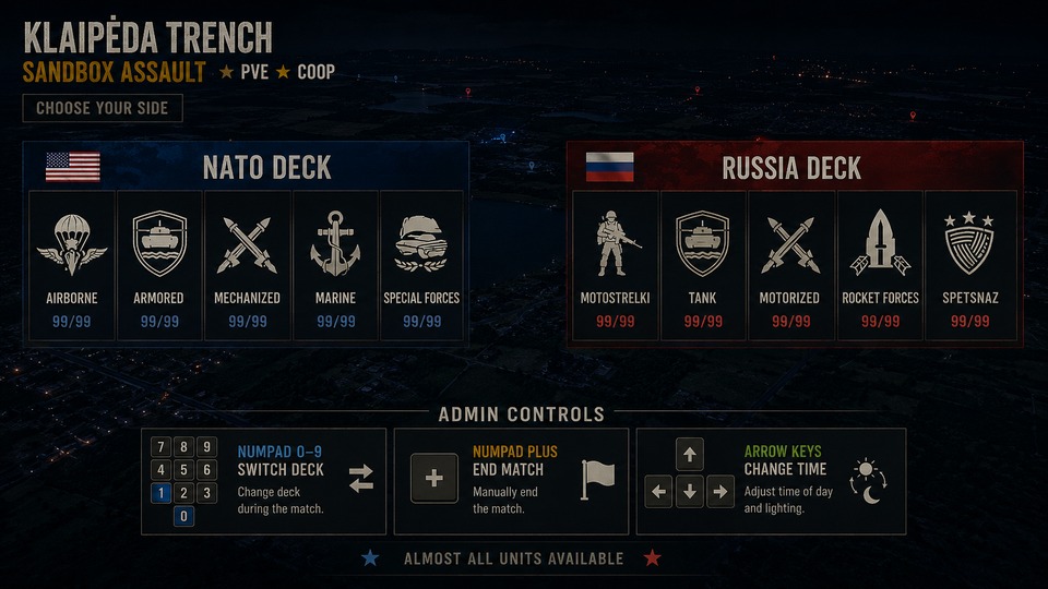 2.0 (PvE) Klaipėda-Graben – Sandbox Angriff