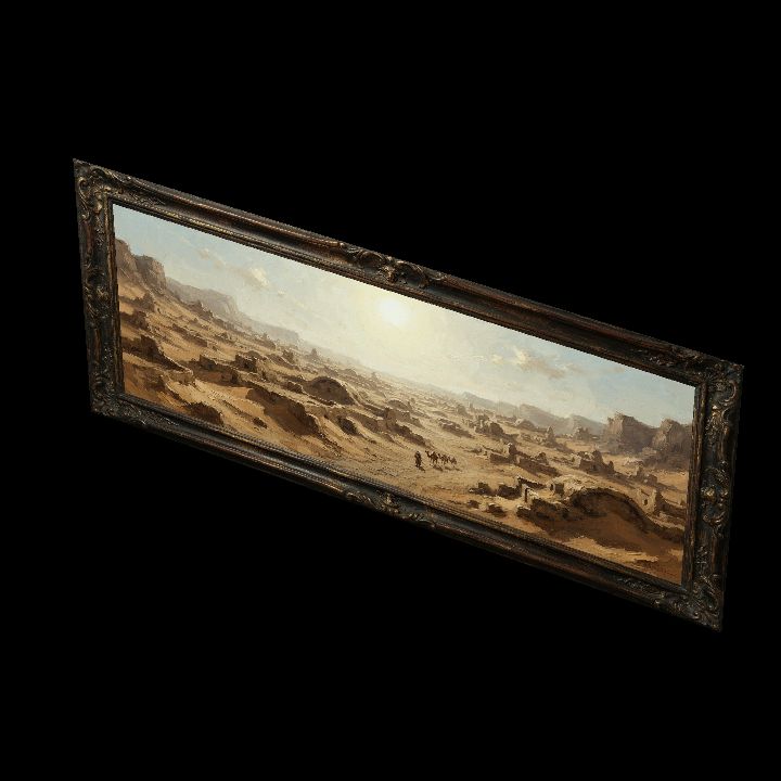 Painting, The Nameless City {2D}