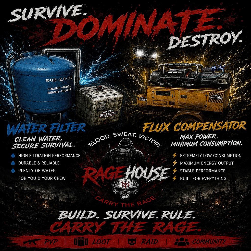 RAGEHOUSE - Items MOD V 1.9.4 / by DeeZaster