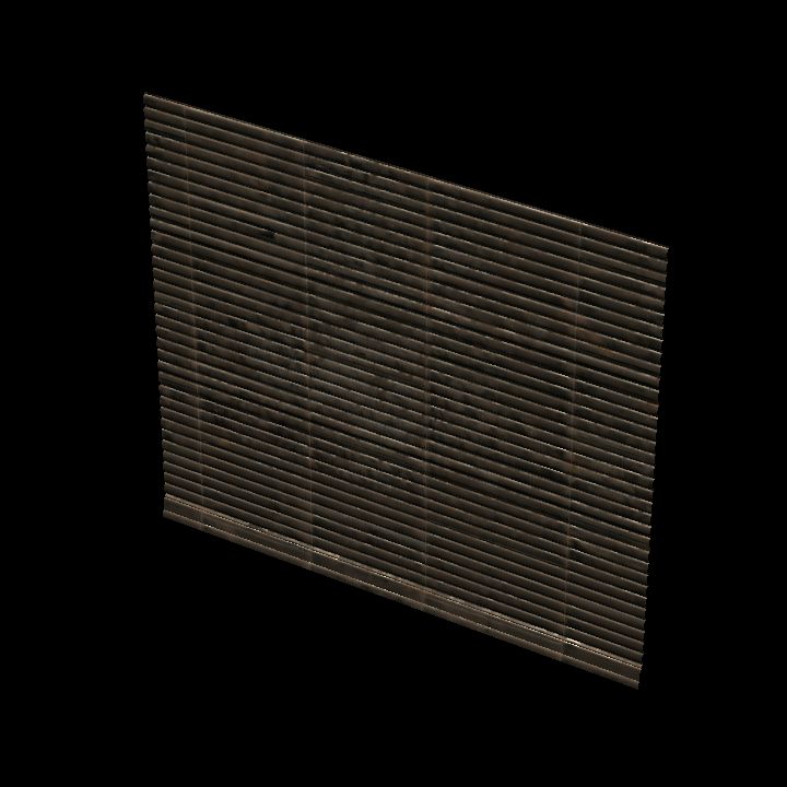 Corrugated wall 2x1 rusty #4