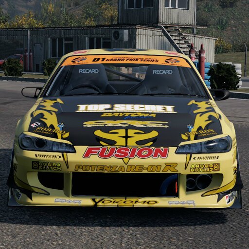 D1GP トップシークレット S15 シルビア 2004 DISM 1/43 D1グランプリ