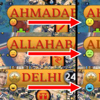 Readable Happiness Icons