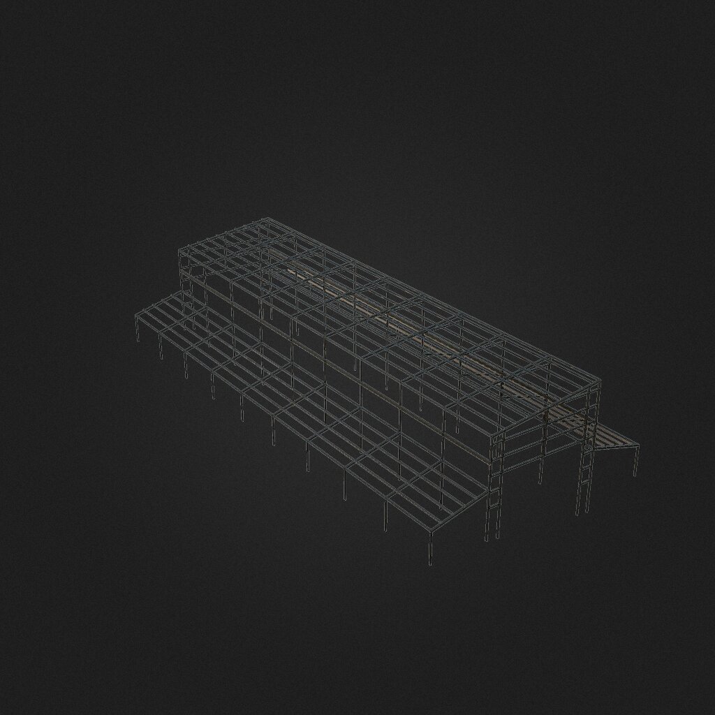 more steel work frame