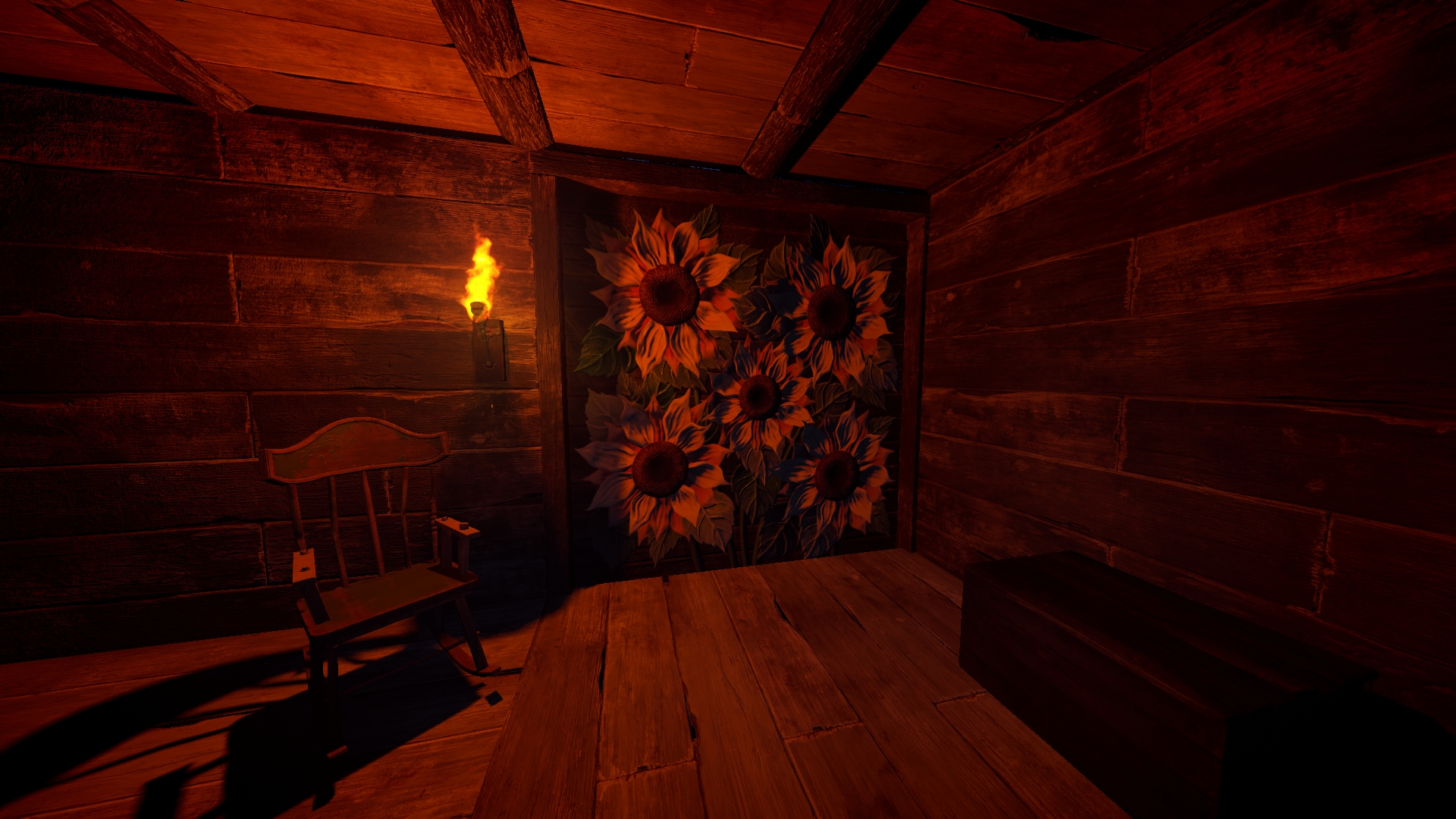 Sunflowers Garage Door thumbnail 6