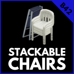 Stackable Chairs [SP&MP] – Project Zomboid Mod