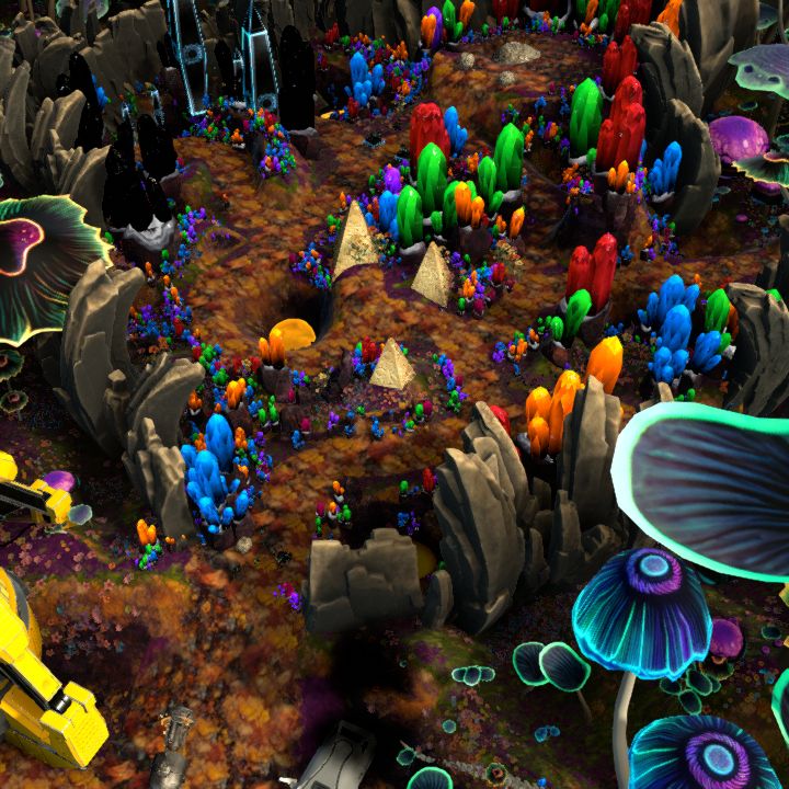 Alien World scifi map