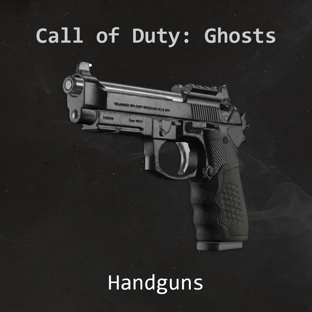 [TFA][AT] CoD: Ghosts - Handguns