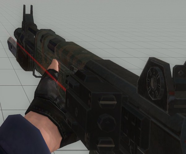 RE6 Assault Rifle RN on Left 4 dead 1 Anims