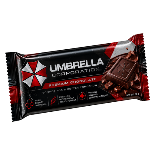 Umbrella Corporation - Raccoon City Chocolate Bar