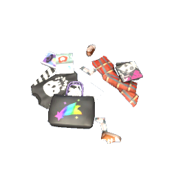 Teen Bedroom Clutter- V4