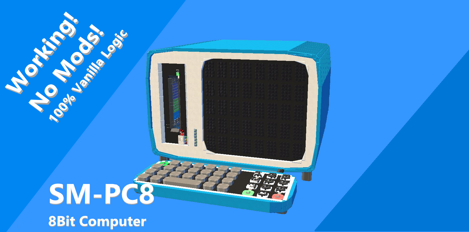 SM-PC8 Computer (Working and Vanilla!)