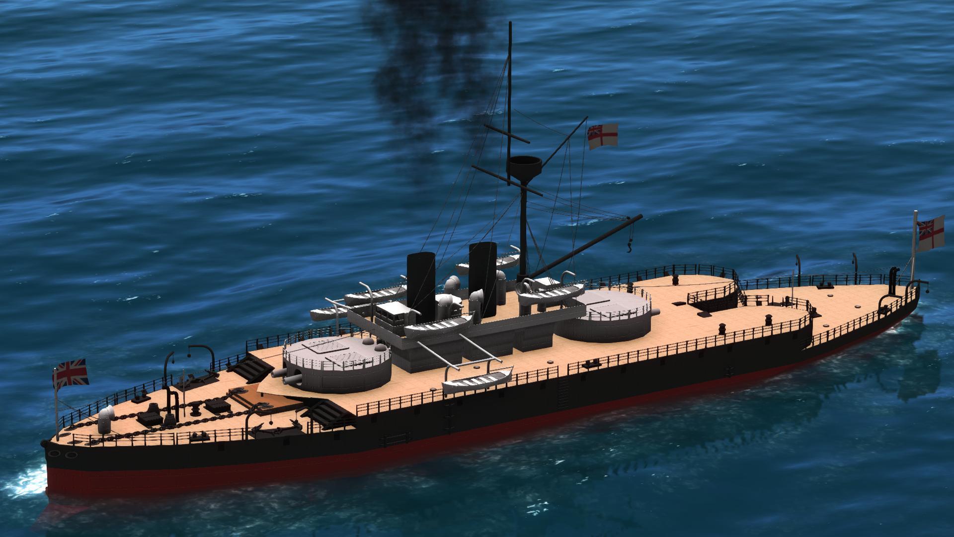 Devastation Class Battleship 1871