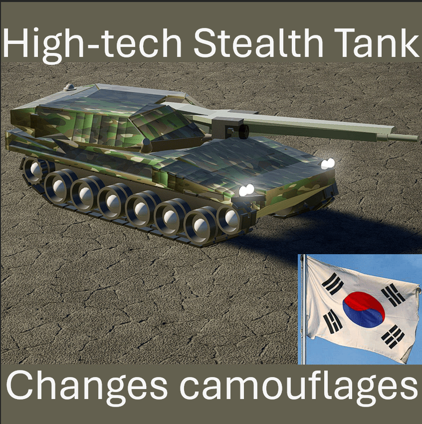 K3 stealth tank concept