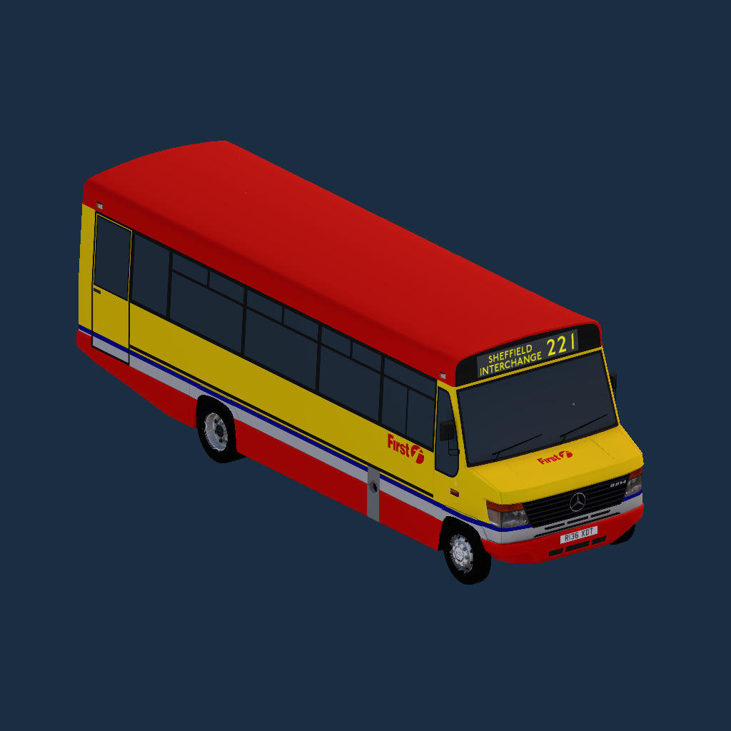Mercedes 0814D Plaxton Beaver 2 - First Mainline