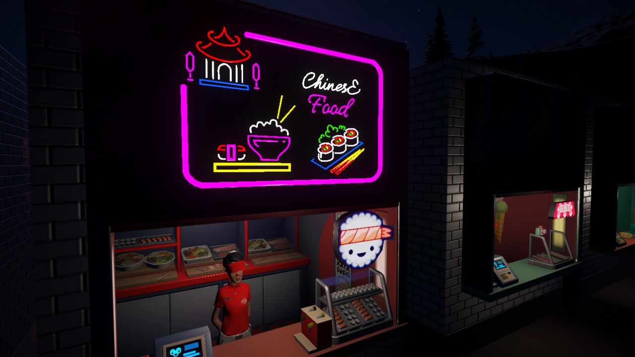 neon_chinese food flexicolor