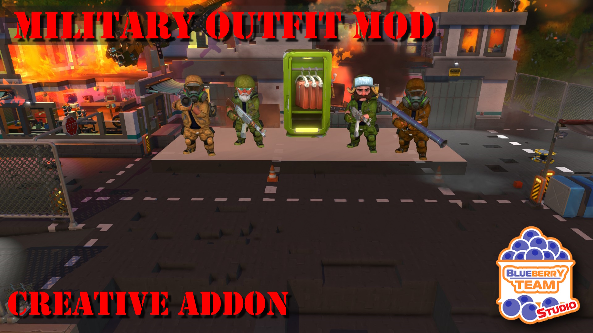 Military Outfit Mod Creative Addon