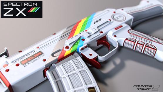 Ak47 | ZX Spectron (White Edition)