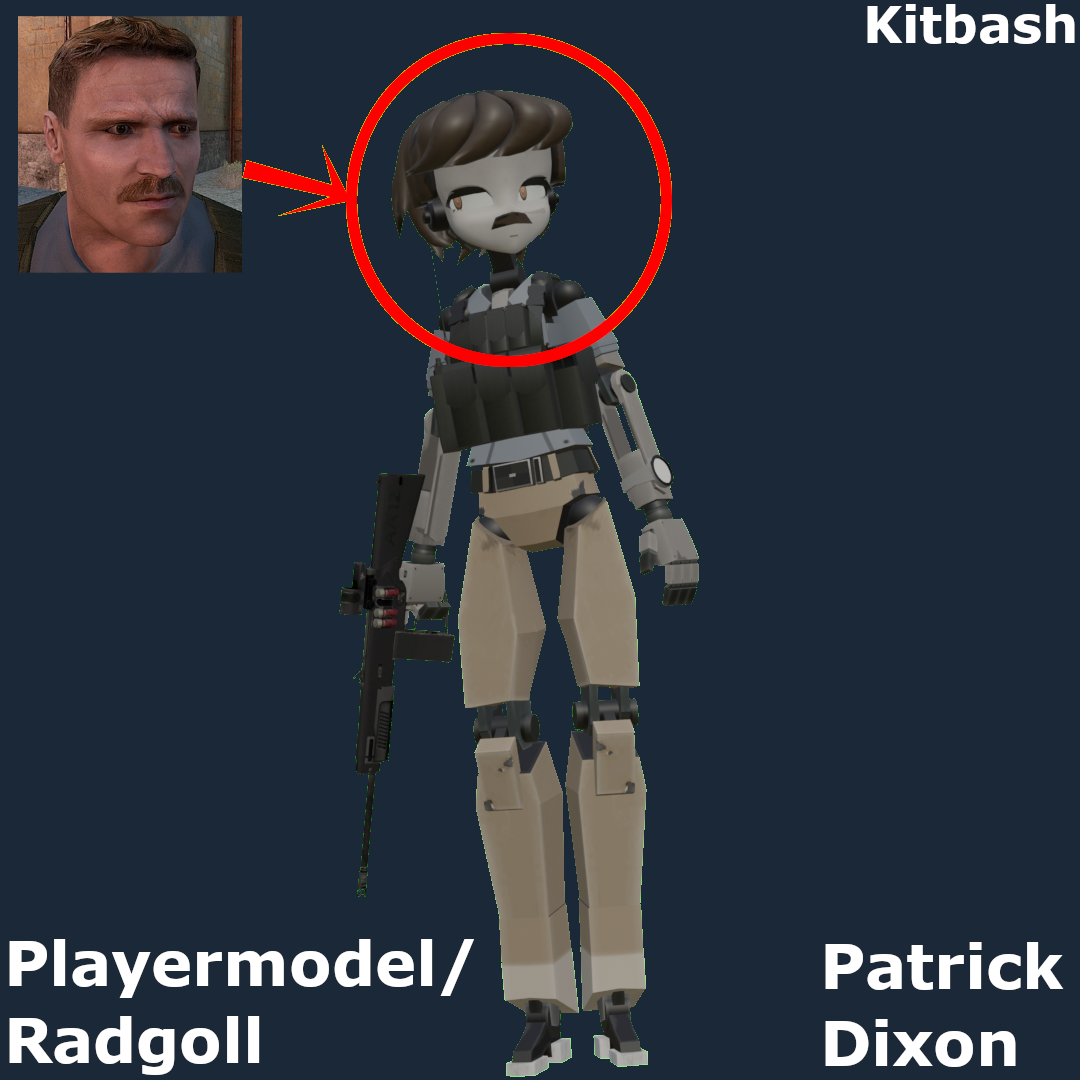 [Kitbash] Patrick Dixon Playermodel/Ragdoll