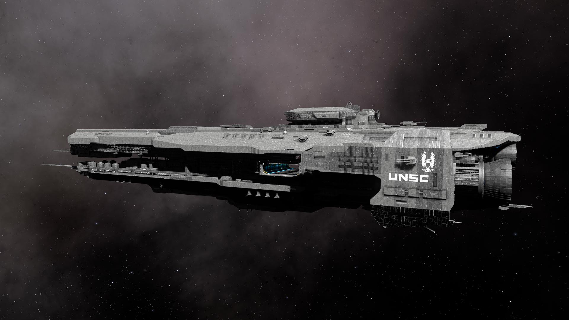 UNSC Strident - Class Heavy Frigate (reupload)