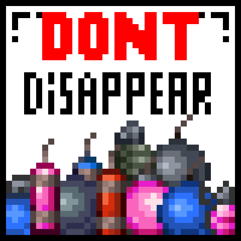 Bombs dont disappear – tModLoader Mod