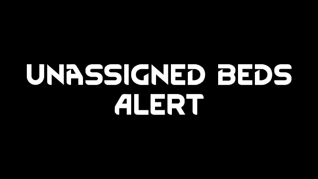 Unassigned Beds Alert