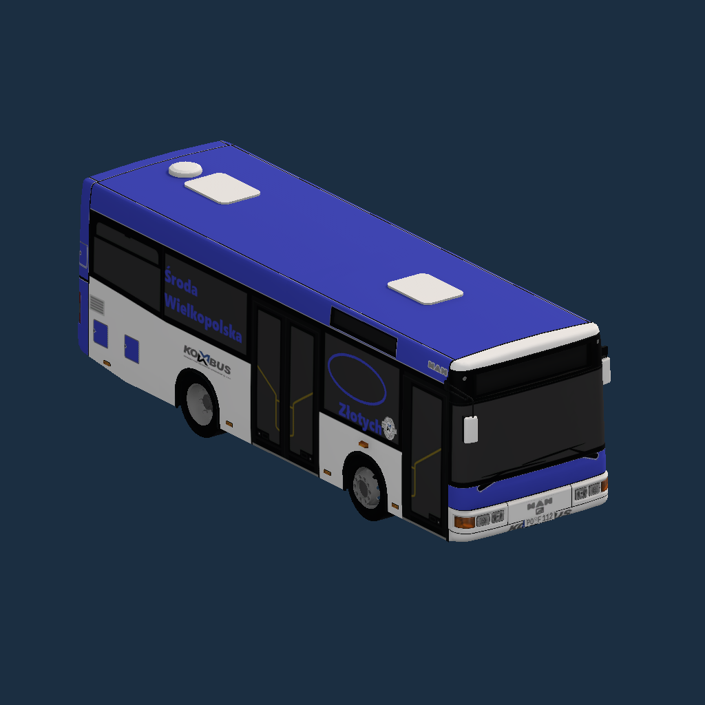 MAN NM 223 - Vorserie (8,125 m) Kombus Środa Wielkopolska 2025