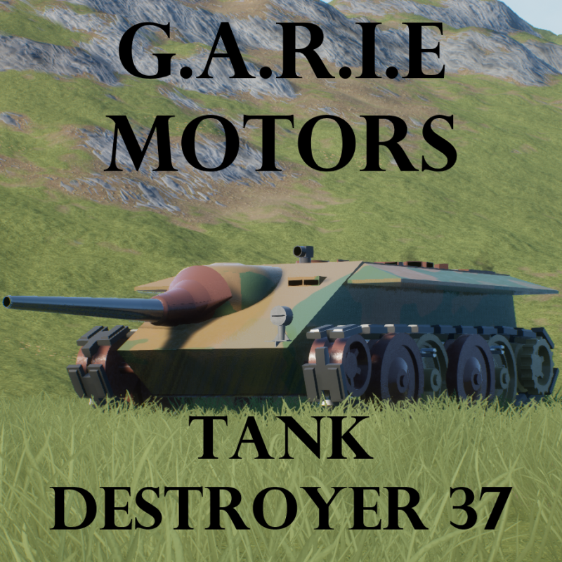 G.A.R.I.E Motors Tank Destroyer 37 (GM-TD-37)