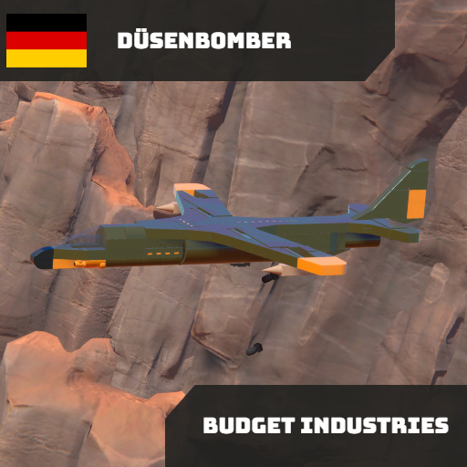 Düsenbomber | Conceptual Early Jet | BUDGET INDUSTRIES