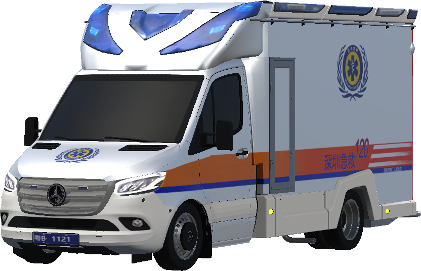 EMS Ambulance Skinn (Shenzhen, Guangdong, China)