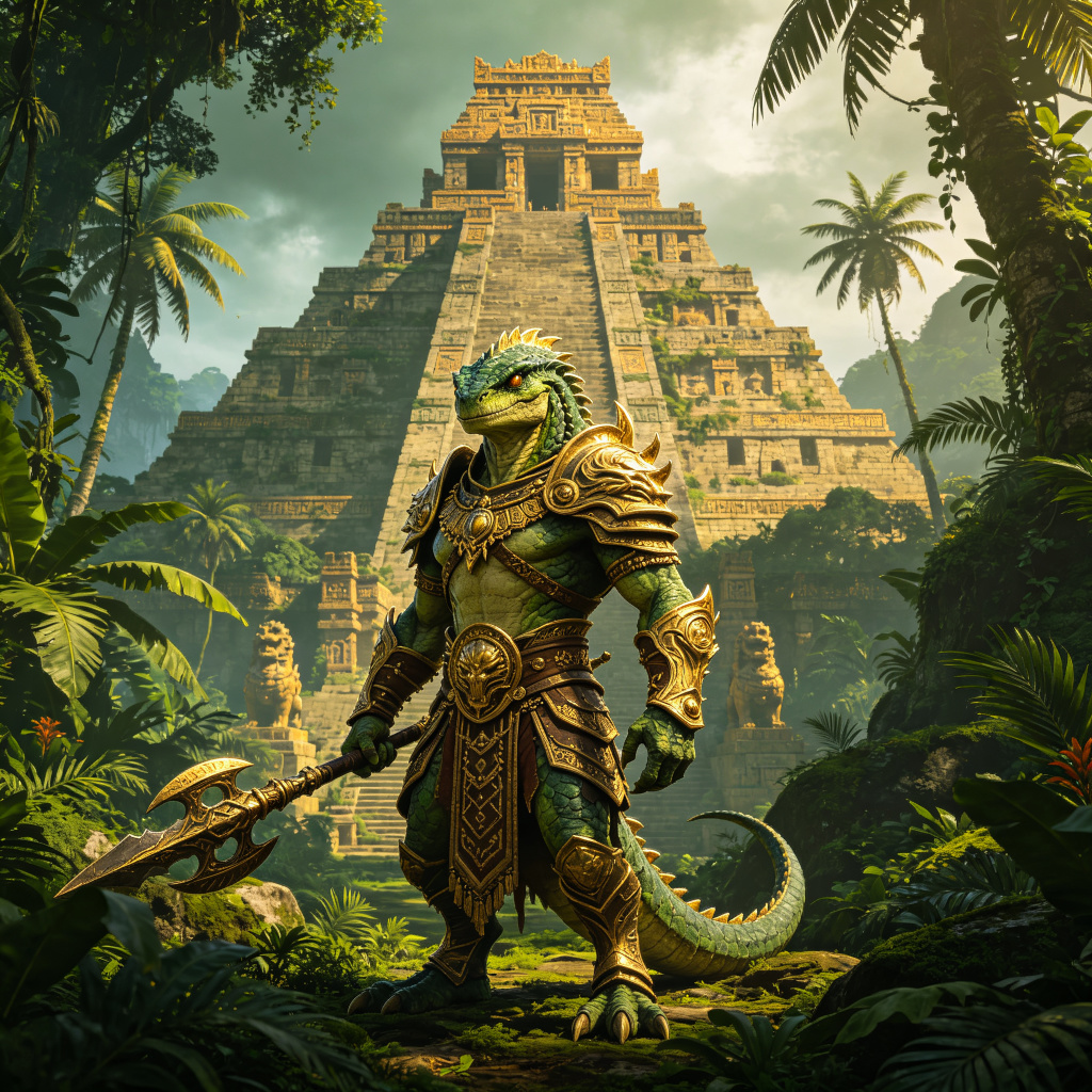 蜥蜴人远古战士扩展 / Lizardmen Ancient Warrior Expansion