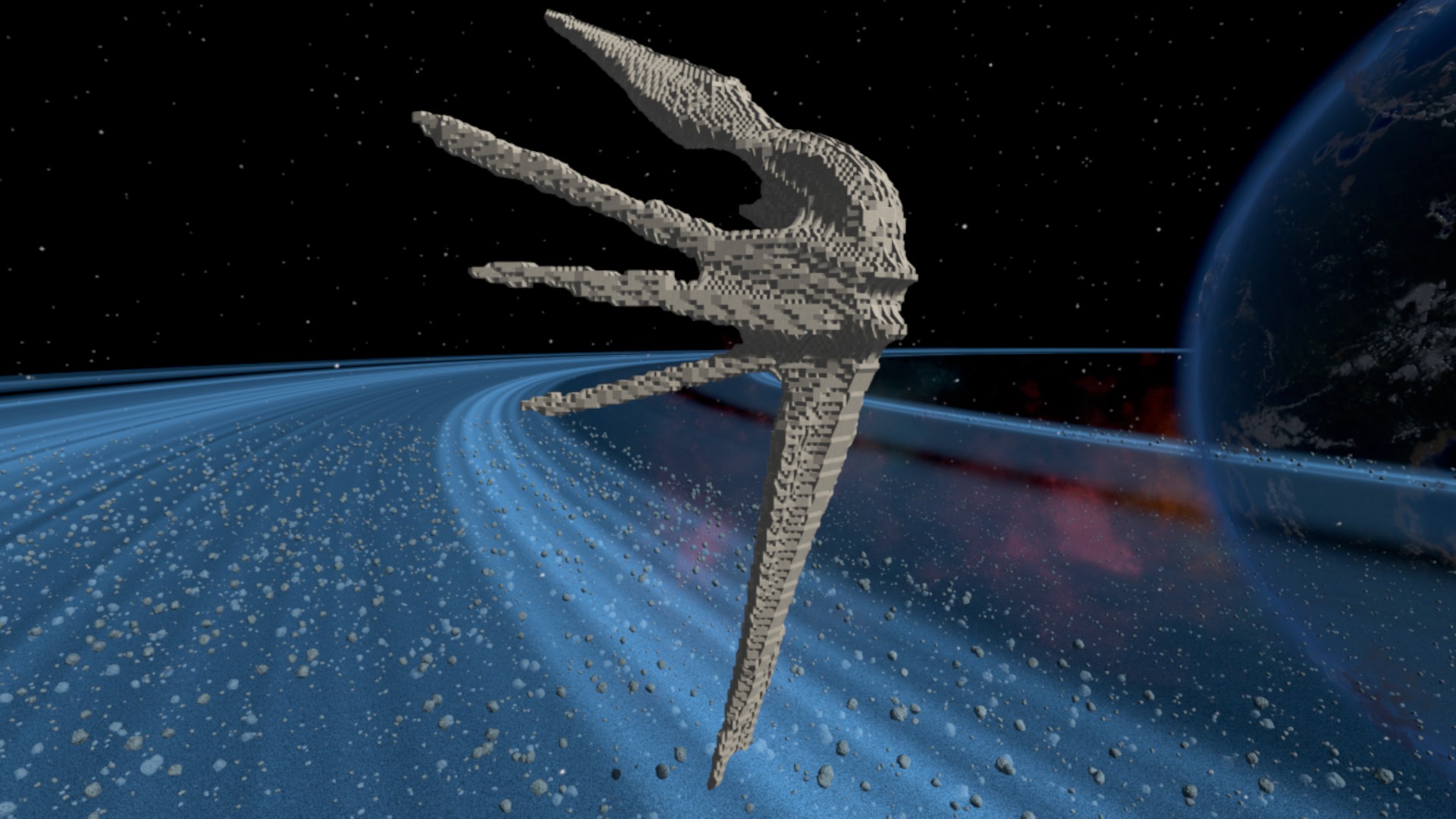 StarTrek Online - Iconian - Quas Class Flight Deck Carrier