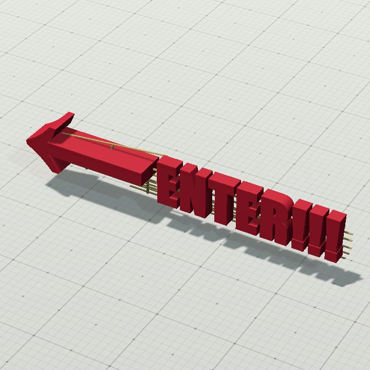 ENTER sign