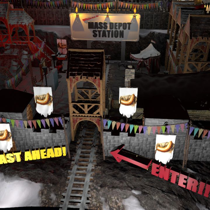 This way to the Feast!