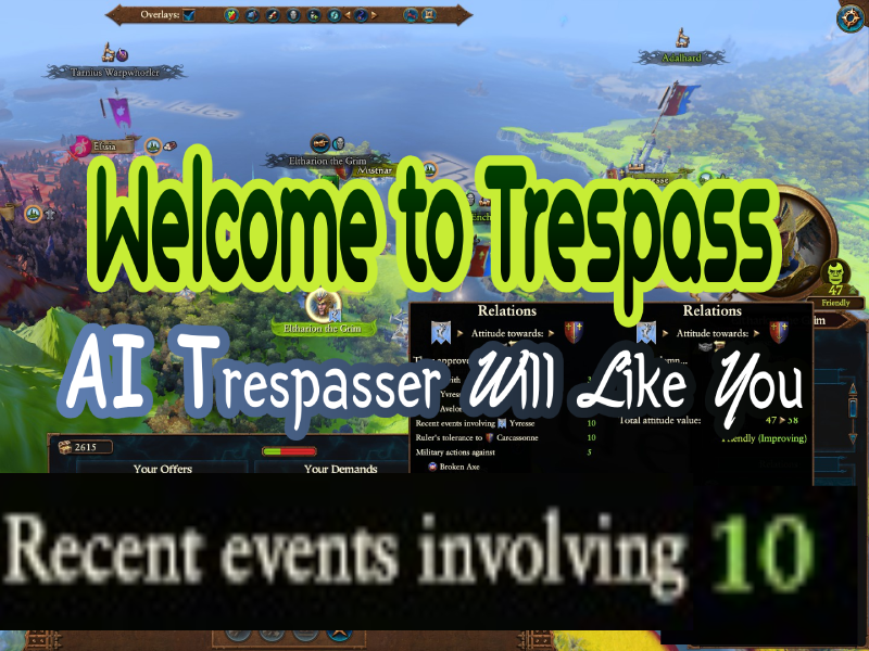 Welcome to Trespass - AI Trespasser Will Like You