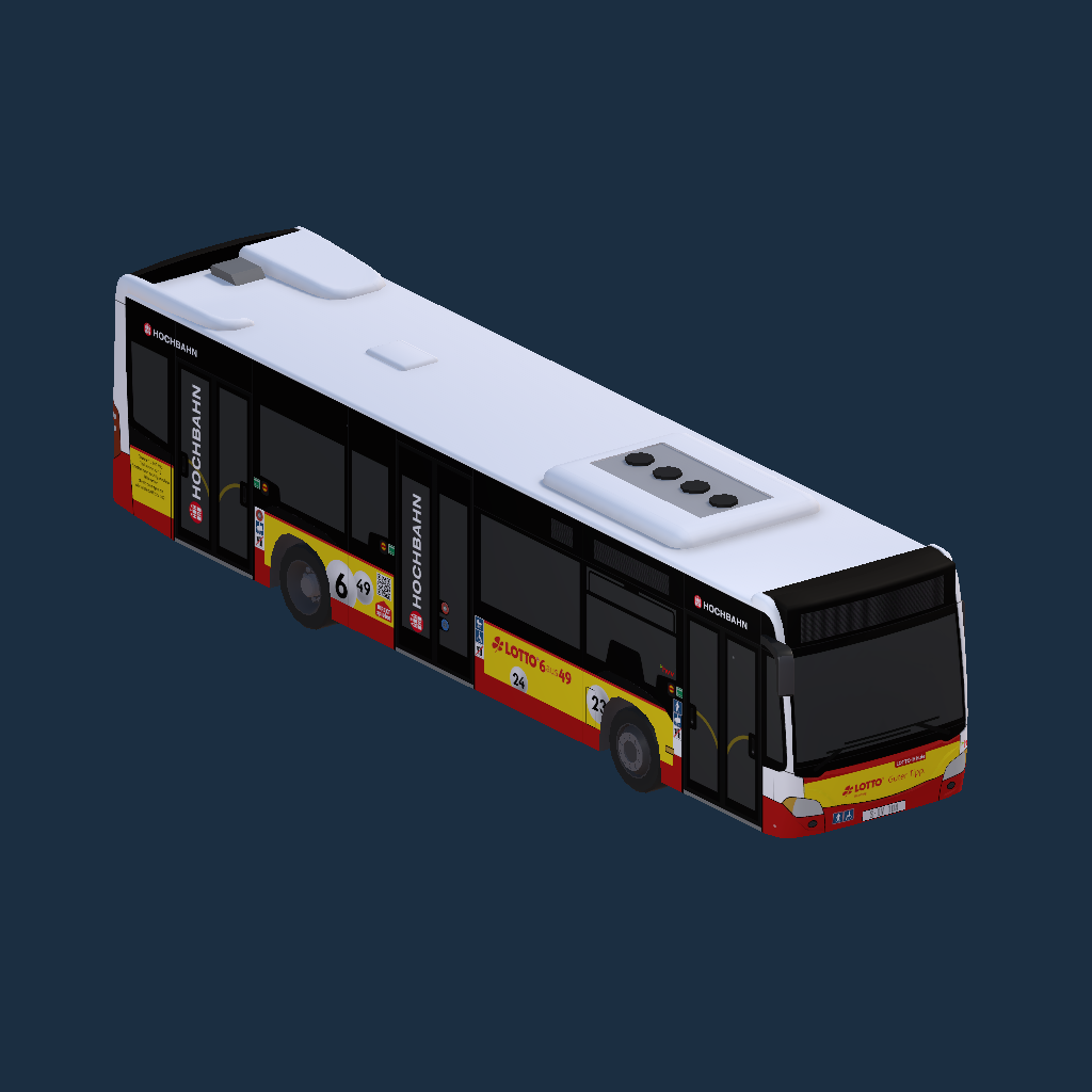 [DE] MB C2 - Hamburger Hochbahn ''Lotto Hamburg''
