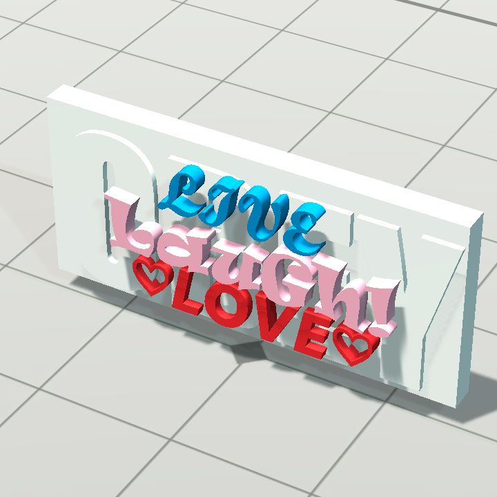 LIVE LAUGH LOVE SIGN