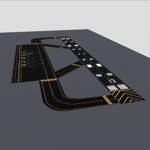 Airfield strip