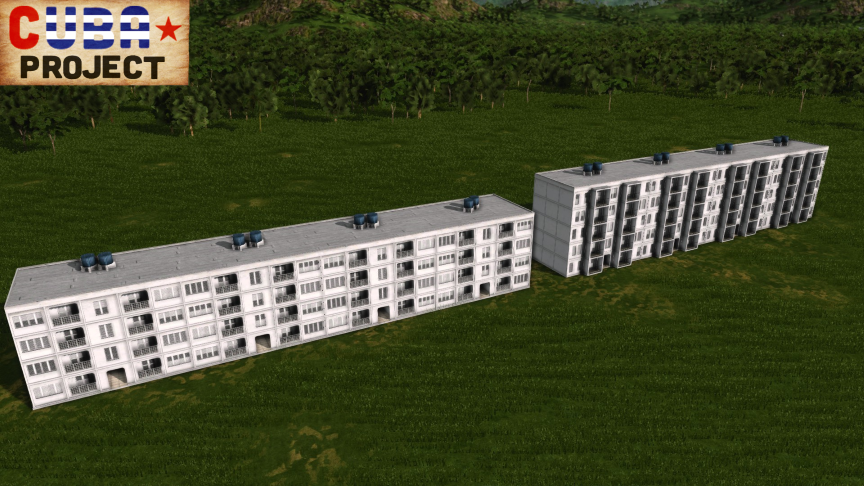 Cuba Project - Panel Tenements 3