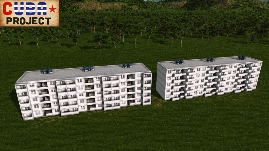 Cuba Project - Panel and Brick Apartments 4