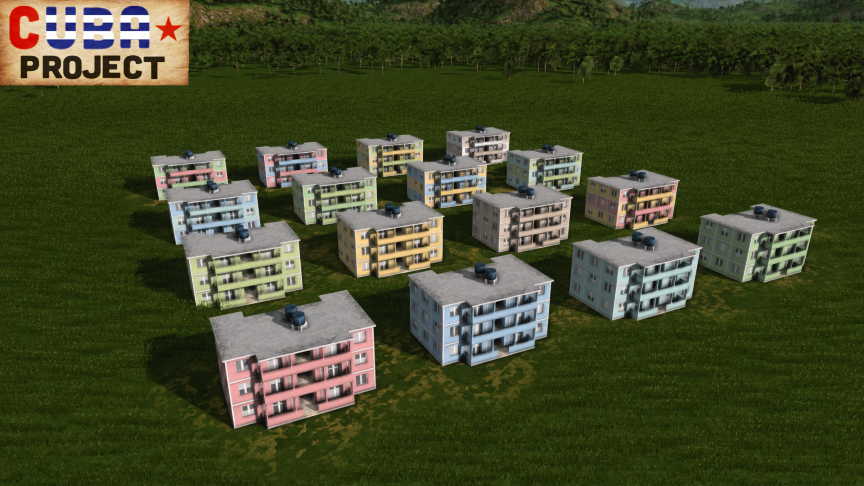 Cuba Project - Panel Apartments 6 Skin 1