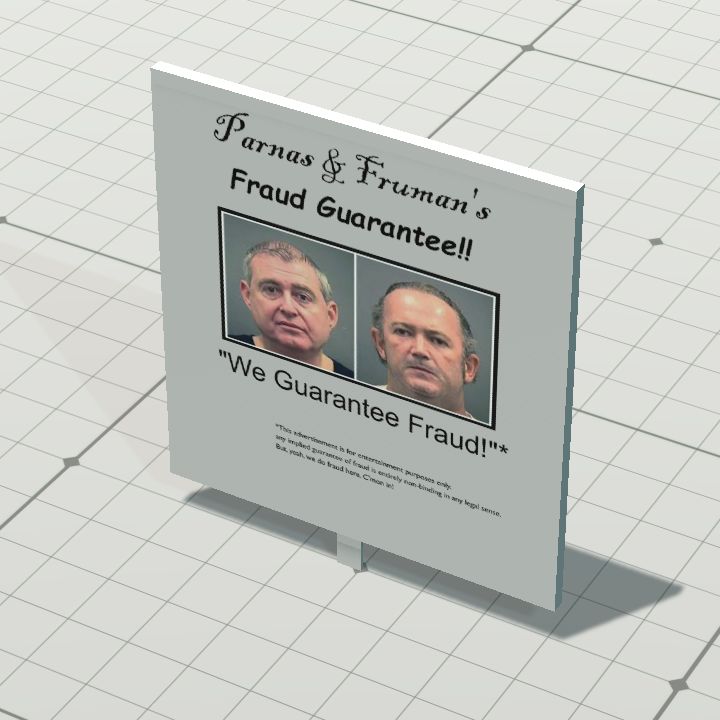 fraud guarantee sign