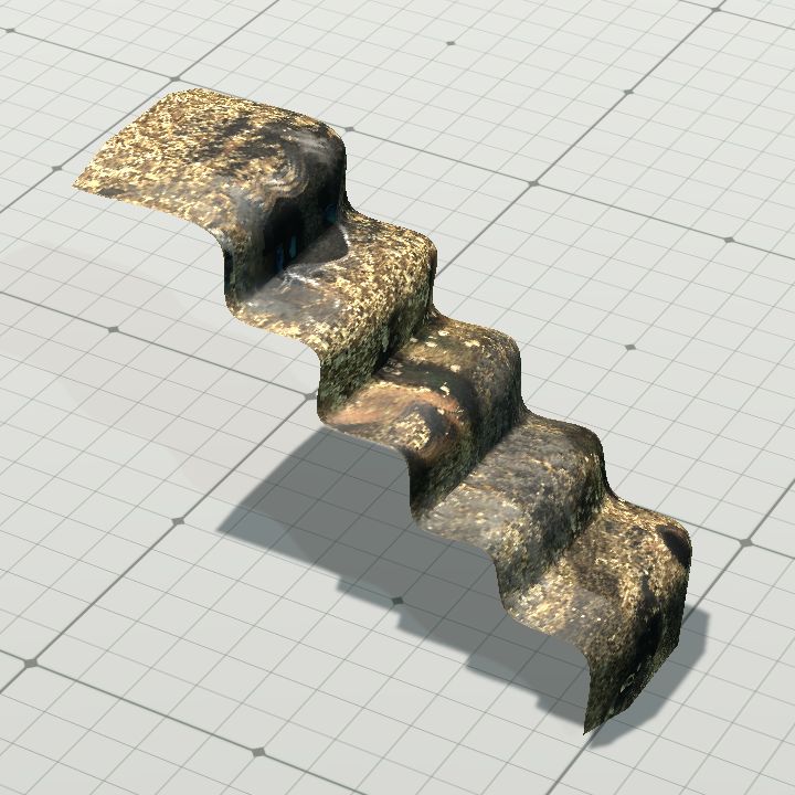 rough noodle stairs