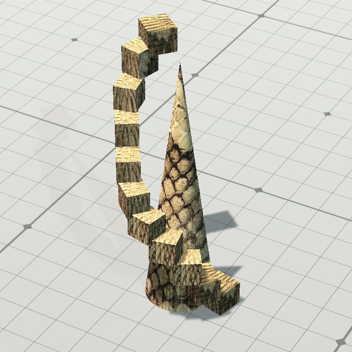 spiral stairs snake invert
