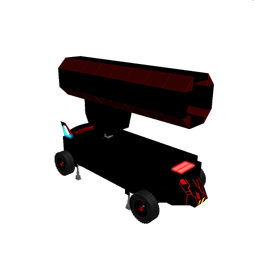 car whith giant cannon mk5